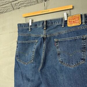 Levi Strauss Co 550 Mens Jeans 40x30 Dark Wash Relaxed Fit Denim Pants